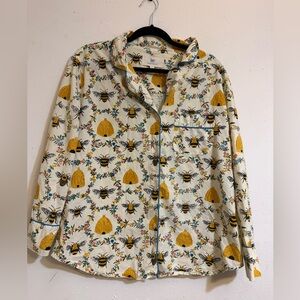 Printfresh Organic Cotton Floral and Bee Design Set.